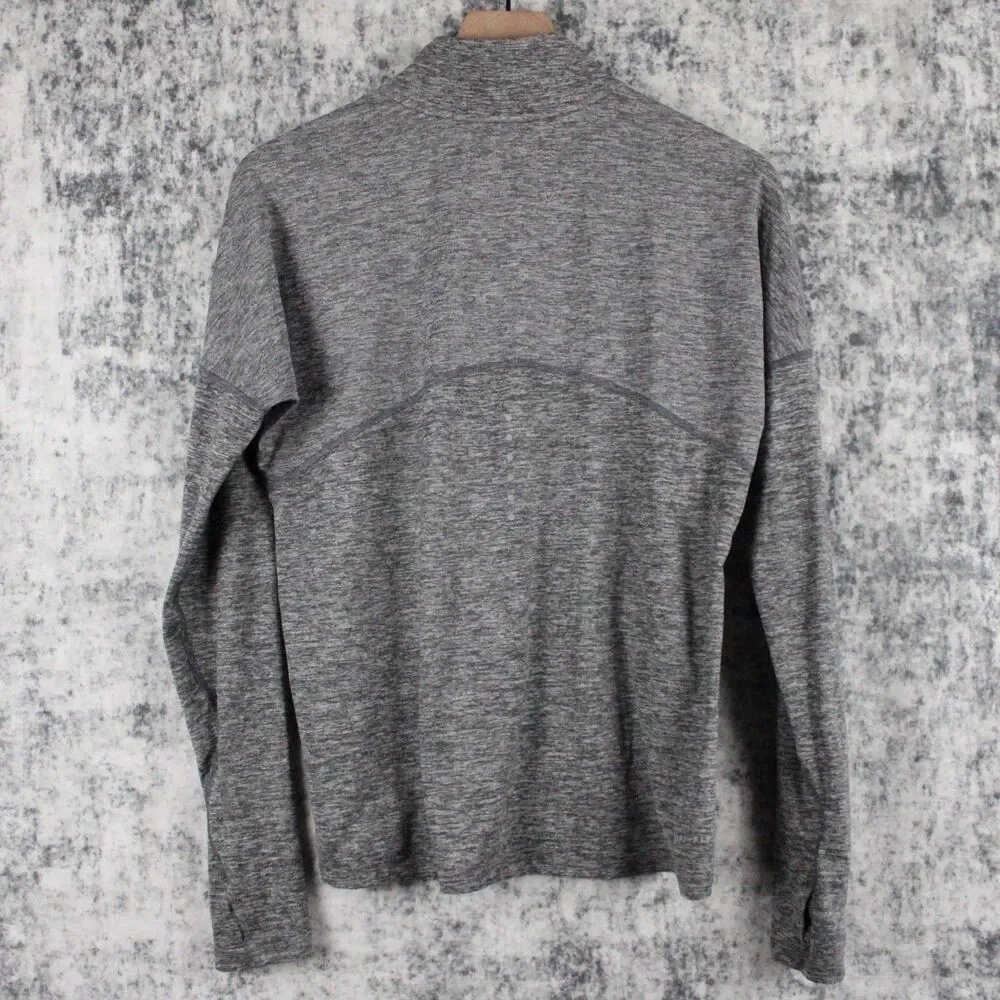 Nike Element 1/4 Zip Pullover Women's Size S Gray Dri Fit Training Running